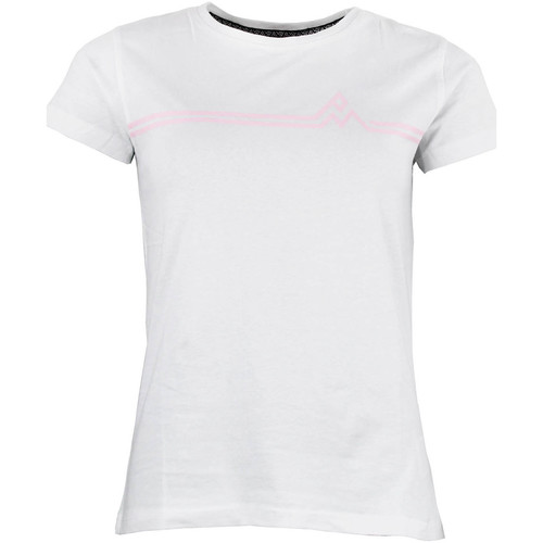 Vêtements Femme Doudoune De Ski Femme Asalpi Peak Mountain T-shirt manches courtes femme AURELIE Blanc