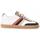 Chaussures Femme Baskets mode Serafini Court White Rope Brown 