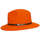 Accessoires textile Chapeaux Chapeau-Tendance Chapeau borsalino laine COSTA T59 Orange