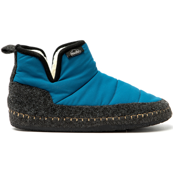 Chaussures Chaussons Nuvola. Boot New Wool Petrol Blue