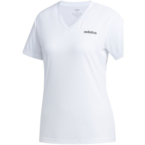 Vêtements Femme T-shirts manches courtes adidas Originals Design 2 Move Blanc