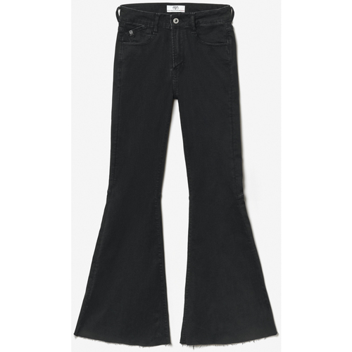 Vêtements Femme Jeans Le Temps des Cerises Alberta flare taille haute jeans noir n°0 Noir