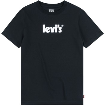 Vêtements Fille T-shirts manches courtes Levi's 195905 Noir