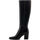 Chaussures Femme Boots Fleur De Safran Bottes Femme Noir Noir