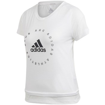 Vêtements Femme T-shirts manches courtes adidas Originals Slim Graphic Blanc