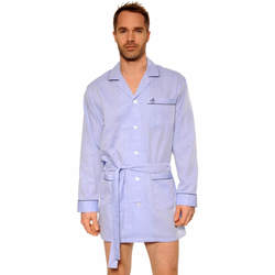 Vêtements Homme Pyjamas / Chemises de nuit Christian Cane PYJAVESTE GABRIEL Bleu