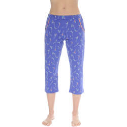 Vêtements Femme Pyjamas / Chemises de nuit Christian Cane BAS .. FAUSTINE Bleu