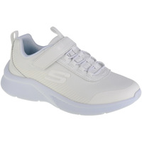 Chaussures Fille Baskets basses Skechers Microspec-Classmate Blanc