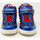 Chaussures Enfant 2-12 ans BASKET JUNIOR GRAY JAY BOY MARINE Rouge