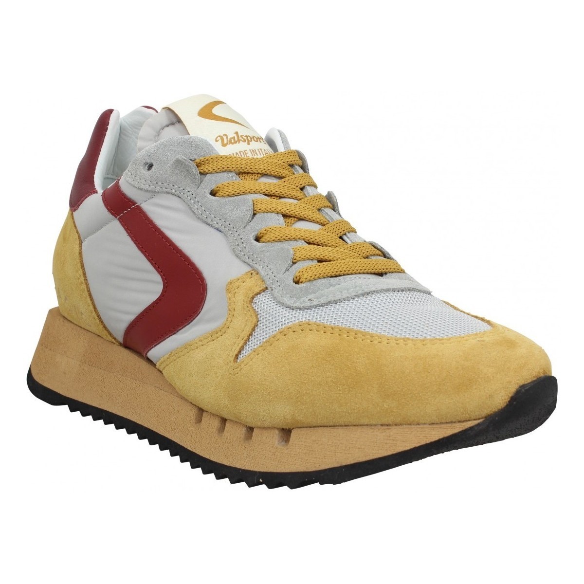 Chaussures Homme Baskets mode Valsport Magic Heritage Velours Toile Homme Jaune Gris Multicolore