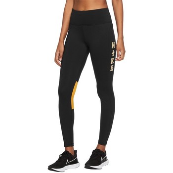 Vêtements Femme Leggings Nike MALLAS NEGRAS MUJER  DRI-FIT DQ6330 Noir