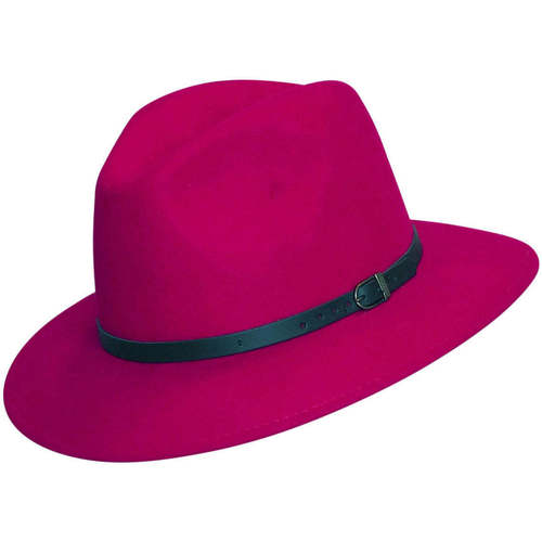 Chapeau-Tendance Chapeau borsalino laine COSTA T55 Rouge - Accessoires  textile Chapeaux 39,90 €