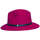 Accessoires textile Chapeaux Chapeau-Tendance Chapeau borsalino laine COSTA T56 Rouge