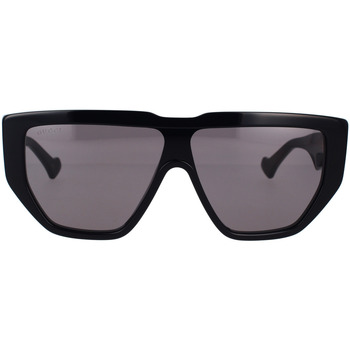 Gucci Eyewear aviator-frame tinted sunglasses Homme Lunettes de soleil Gucci Occhiali da Sole  GG0997S 002 Noir