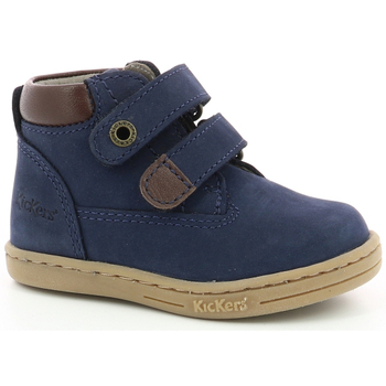 Chaussures Enfant Boots DELFI Kickers Tackeasy Bleu