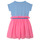 Vêtements Fille Robes courtes Billieblush U12811-798 Bleu / Rose