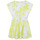 Vêtements Fille Robes courtes Billieblush U12806-549 Jaune / Blanc