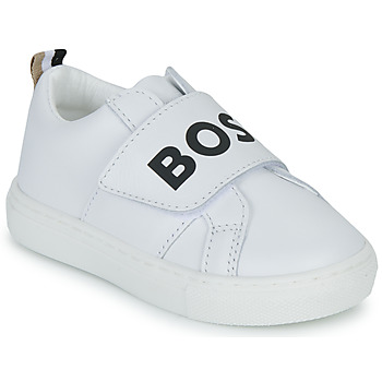 Chaussures Garçon Baskets basses BOSS  Blanc