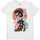 Vêtements T-shirts manches longues Vincent Trinidad Yokai Geisha Blanc