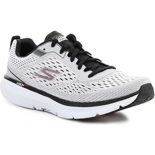 Chaussures Homme Running / trail Skechers Leisure Go Run Pure 3 White Black 246034-WBK Multicolore