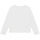 Vêtements Fille T-shirts manches longues MICHAEL Michael Kors R15165-10P-C Blanc / Doré