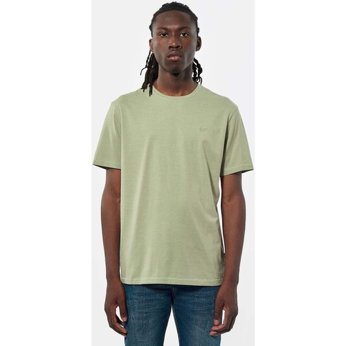 Vêtements Homme T-shirts manches courtes Kaporal - Tee-shirt - kaki Vert