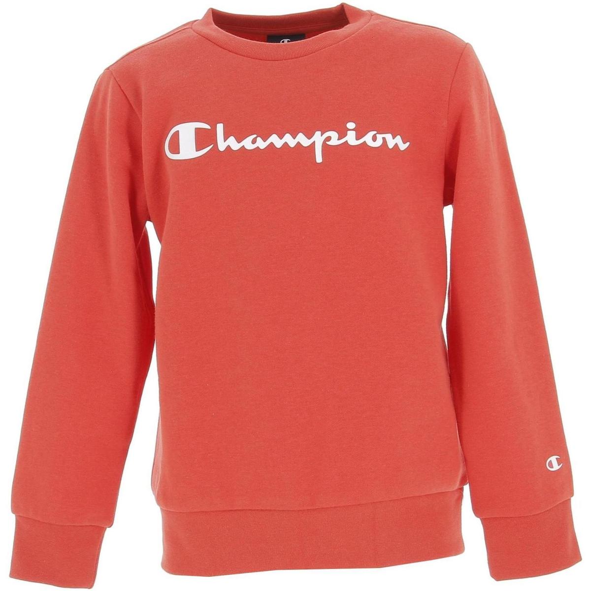 Vêtements Garçon Sweats Champion Crewneck sweatshirt Rouge