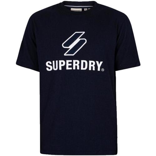 Vêtements Homme T-shirts manches courtes Superdry  Bleu