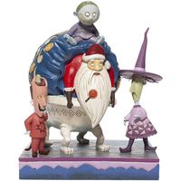 Maison & Déco Statuettes et figurines Enesco Statuette de Collection Santa Jack Skellington - The Nightmare Multicolore