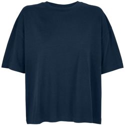 Vêtements Femme T-shirts manches courtes Sols BOXY WOMEN - CAMISETA OVERSIZE DE MUJER Bleu