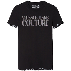 Vêtements Femme T-shirts & Polos Versace  Noir