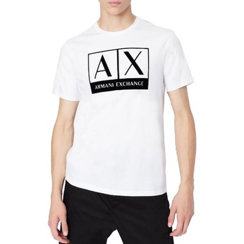 Vêtements Homme T-shirts & Polos EAX 6LZTKEZJ8EZ Blanc