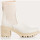 Chaussures Femme Bottines Reqin's - Bottines DITA Cuir Grainé Blanc Blanc