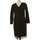 Vêtements Femme Robes Burberry robe mi-longue  38 - T2 - M Marron Marron