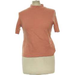 Vêtements Femme Pulls & Gilets Zara top manches courtes  36 - T1 - S Rose Rose