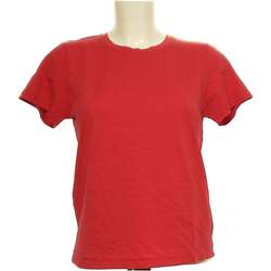 Vêtements Femme T-shirts & Polos Uniqlo top manches courtes  36 - T1 - S Rose Rose