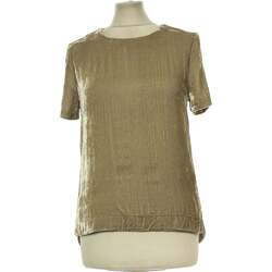 Vêtements Femme Pulls & Gilets Zara top manches courtes  36 - T1 - S Gris Gris