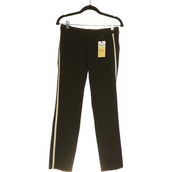 Vêtements Femme Pantalons Zara Pantalon Droit Femme  34 - T0 - Xs Noir