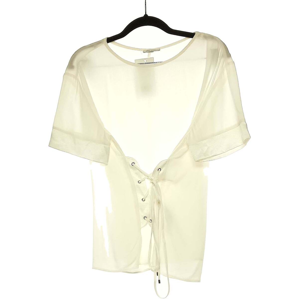 Vêtements Femme T-shirts & Polos Ikks top manches courtes  36 - T1 - S Blanc Blanc