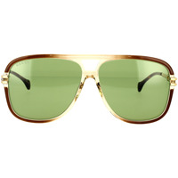Gucci Eyewear aviator-frame tinted sunglasses Homme Lunettes de soleil Gucci Occhiali da Sole  GG1105S 003 Beige