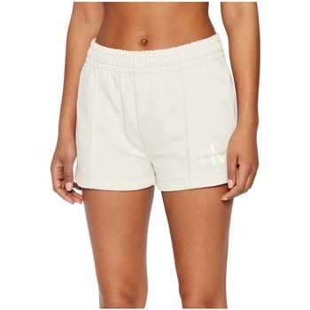 Vêtements Femme Shorts / Bermudas Calvin Klein Jeans Short de sport  Ref 56049 ACF Beige Beige
