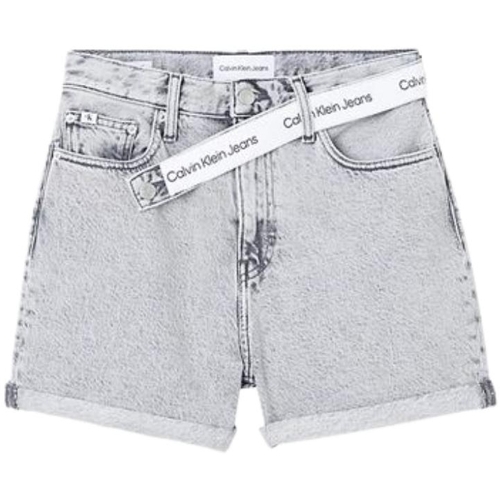 Vêtements pancia Shorts / Bermudas Calvin Klein Jeans Short pancia  Ref 56056 1BZ Denim Bleu