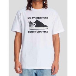Vêtements Homme T-shirts manches courtes DC Shoes  Blanc