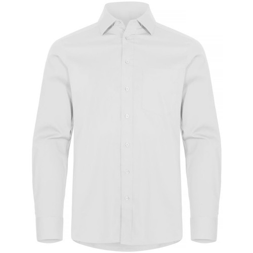 Vêtements Homme Chemises manches courtes C-Clique UB291 Blanc