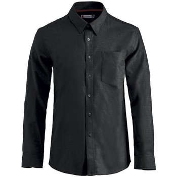 Vêtements Homme Chemises manches courtes C-Clique Oxford Noir