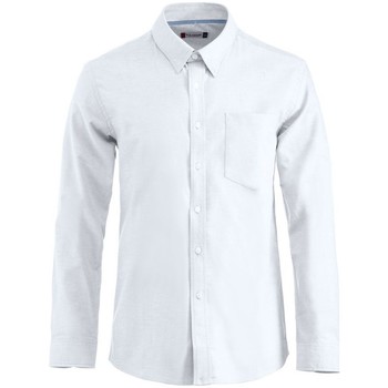 Vêtements Homme Chemises manches courtes C-Clique Oxford Blanc