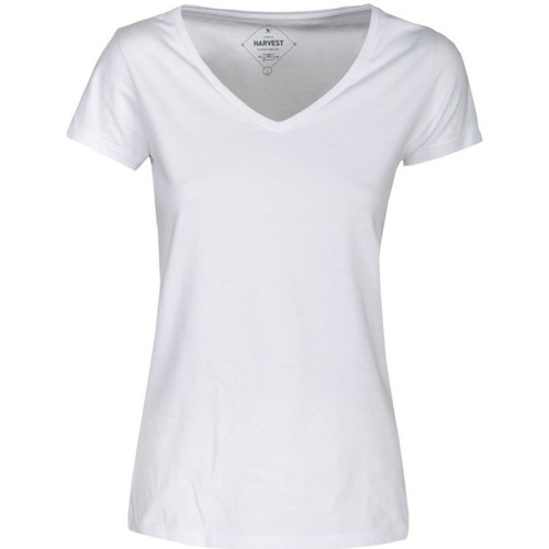 Vêtements Femme T-shirts manches longues James Harvest  Blanc