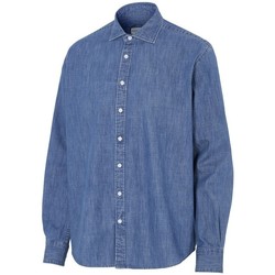 Vêtements Homme Chemises manches longues Cottover UB706 Bleu