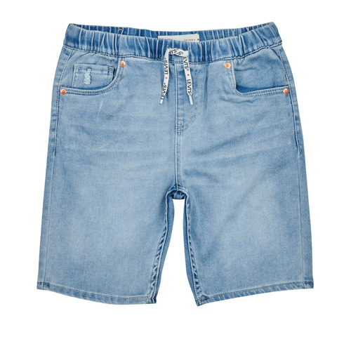 Vêtements Garçon fringed Shorts / Bermudas Levi's LVB SKINNY DOBBY SHORT Bleu