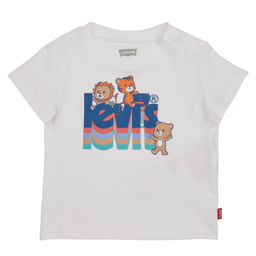Vêtements Enfant polo-shirts men usb 3-5 key-chains wallets Kids Suitcases Levi's LVB 70'S CRITTERS POSTER LOGO Multicolore
